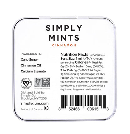 Simply Mints - Cinnamon | Pack of Six