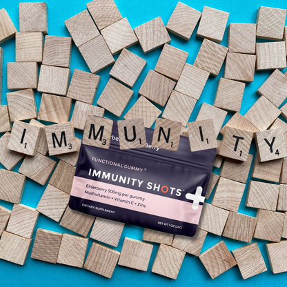 Immunity Shots Elderberry Goji Berry Multivitamin 12-Pack