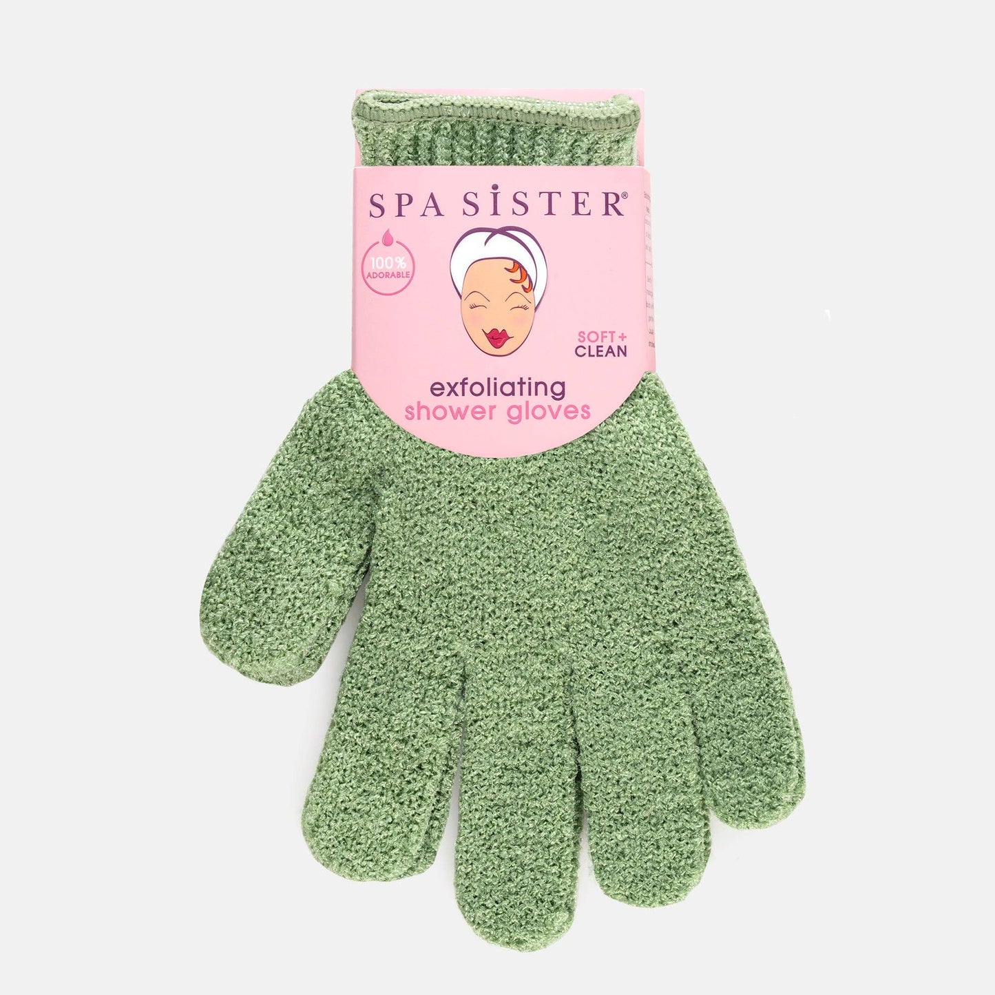 Exfoliating Shower Gloves 1pr.: BEIGE