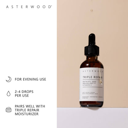 Triple Repair Matrixyl 3000 + Argireline + Vitamin C Serum: 2OZ