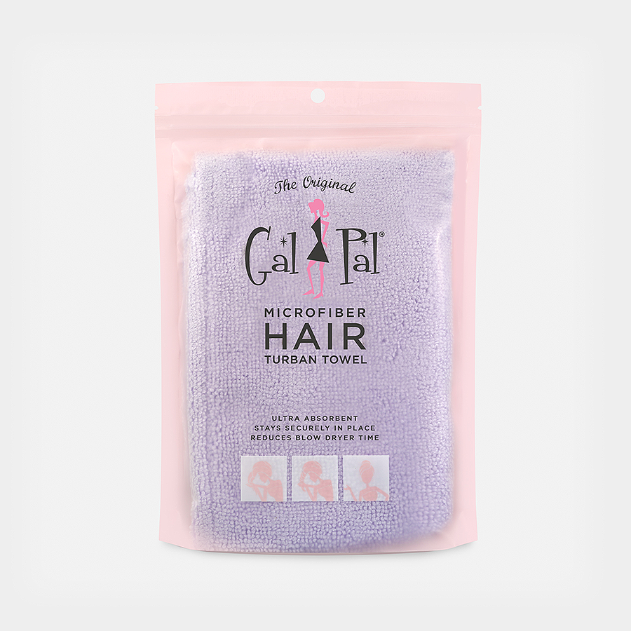 Gal Pal Microfiber Hair Turban Towel: Pink