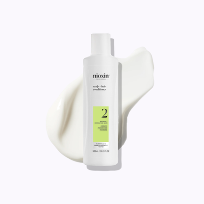 Nioxin System 2 Scalp + Hair Conditioner: 2 Pack / 10.1 fl oz