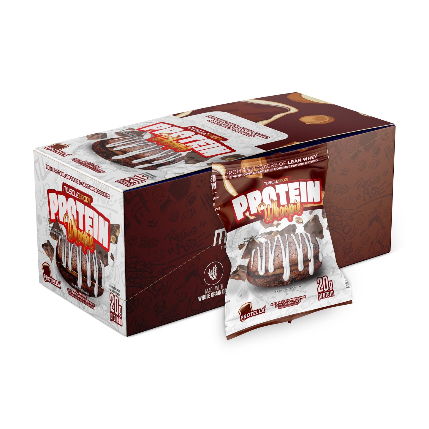 Protein Whoopie Cookie - 6 Pack : Red Velvet