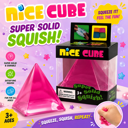 Nice Cube Pyramid Squishy Toy Set – Fidget Cubes