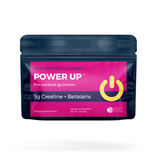 5g Creatine Monohydrate Gummies with Betalain 12 packs