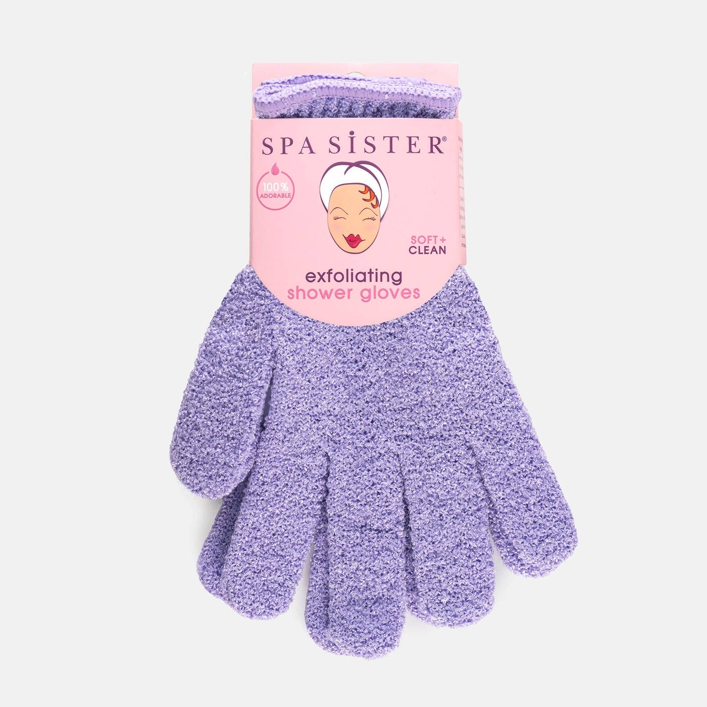Exfoliating Shower Gloves 1pr.: BEIGE