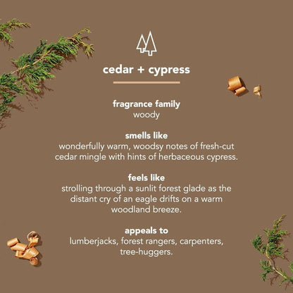 Method Men Cedar & Cypress Bar Soap, 6 Oz