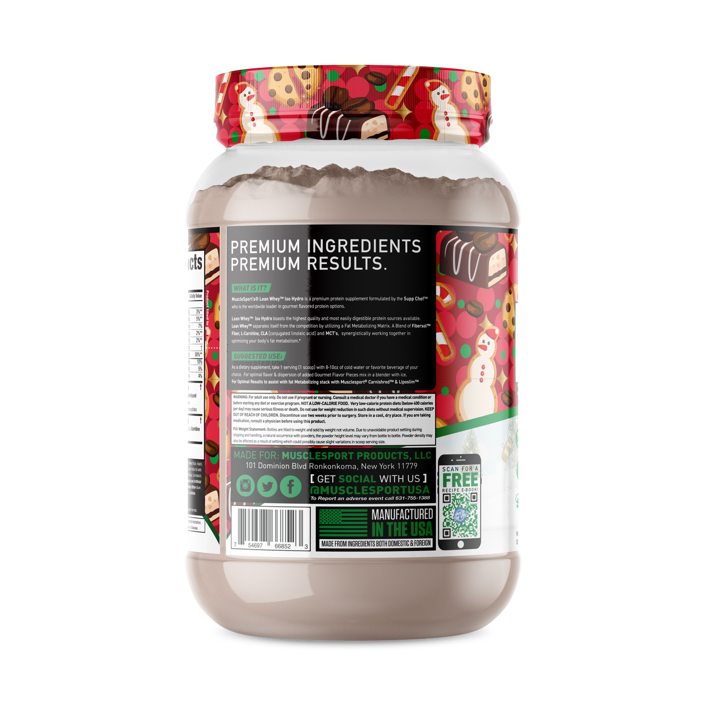 Lean Whey® Iso Hydro Gourmet Protein 2lb - Limited Edition: Crispy Cookie