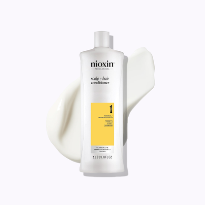 Nioxin System 1 Scalp + Hair Conditioner: 2 Pack / 10.1 fl oz