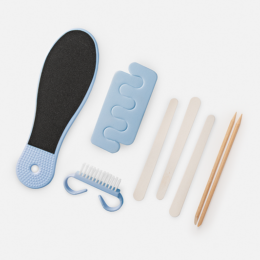 8-pc. Pedicure Set: Blue