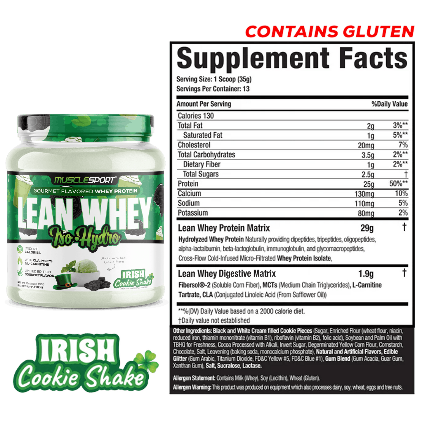 Lean Whey™ Iso Hydro Gourmet Protein 1lb: Black Forest
