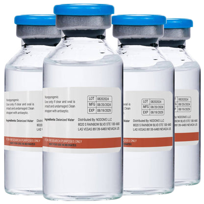 Bacteriostatic Water Reconstitution Solution 4-Pack, 30 ml