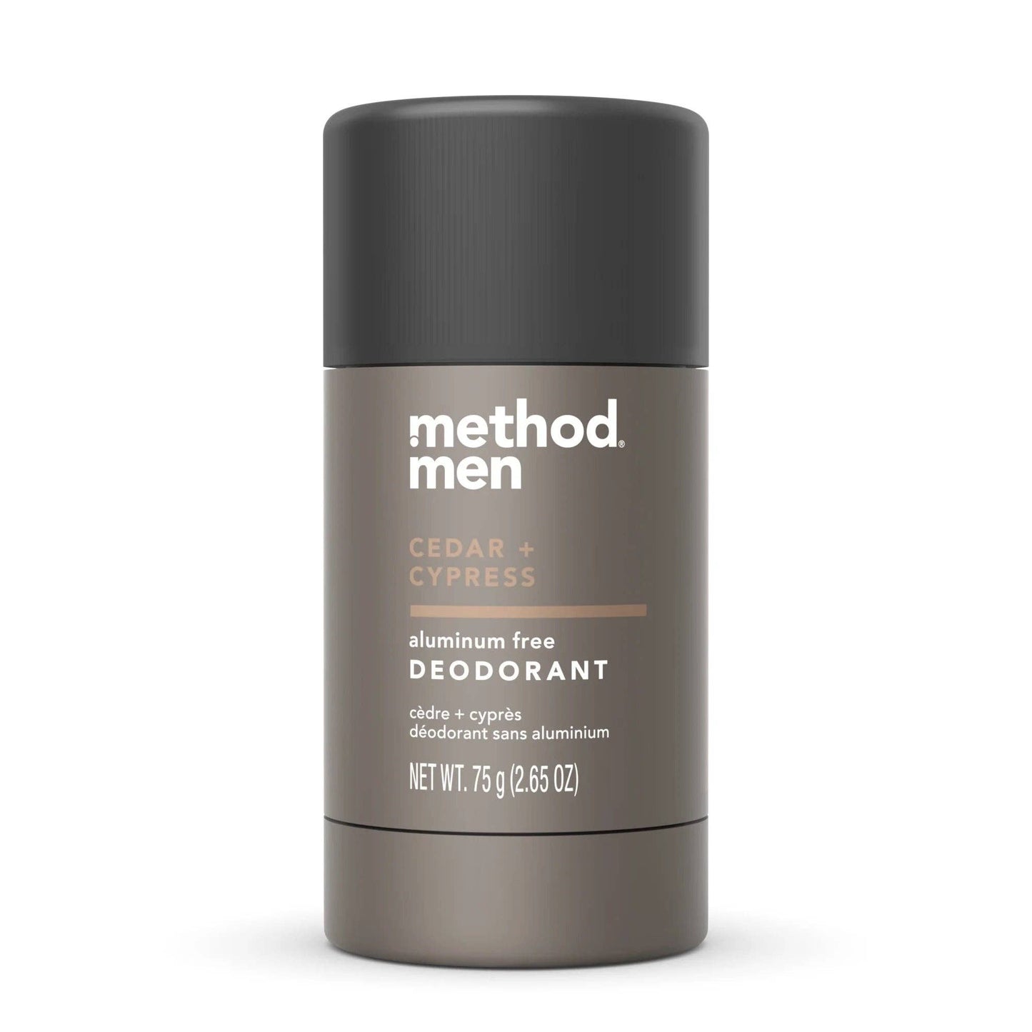 Method Men Aluminum Free Deodorant Stick, Cedar + Cypress, 2.65 oz