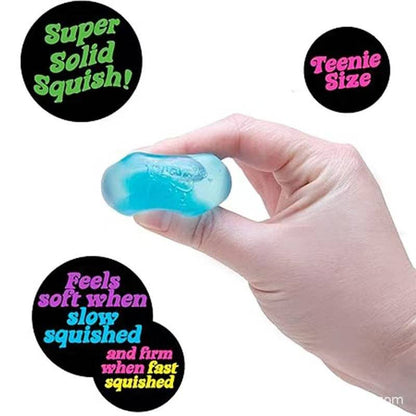 Nice Cube Jellyfish Squishy Sensory Stress Relief Toys in Box Squeeze Fidget Toy: Purple cube / 1 pc