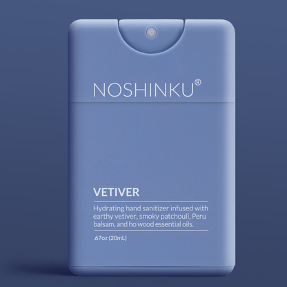 Refillable Vetiver Patchouli Hydrating Pocket Hand Sanitizer