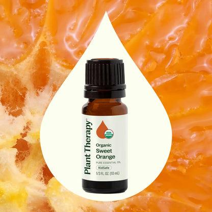 Organic Sweet Orange Essential Oil 10 mL