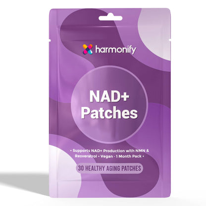 HARMONIFY NAD+ Patches - Cellular Health & Vitality - 30 Pcs