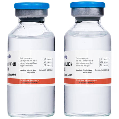 HARMONIFY Reconstitution Solution – 6 Pack 30 mL Premium Glass Vials