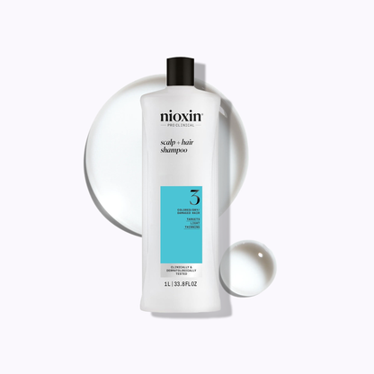 Nioxin System 3 Scalp + Hair Shampoo: 1 Pack / 10.1 fl oz