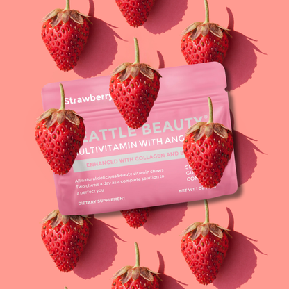 Beauty Gummy Multivitamin with Angelica |12-pack,Strawberry