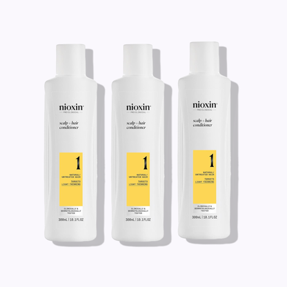 Nioxin System 1 Scalp + Hair Conditioner: 2 Pack / 10.1 fl oz