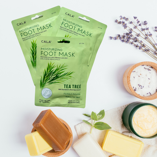 CALA Tea Tree and Lavender Foot Mask Treatment: Tea Tree
