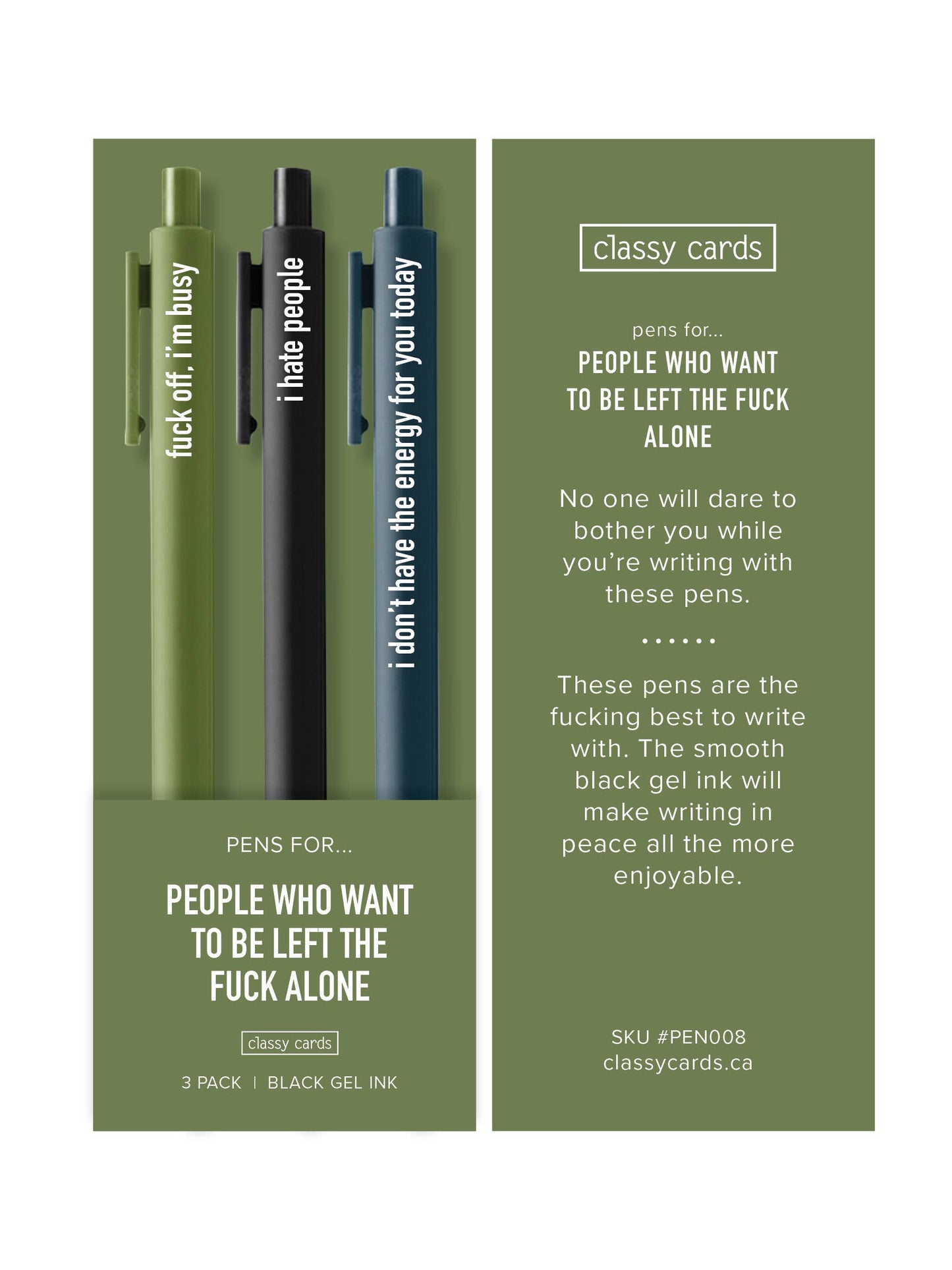 Left Alone Pens