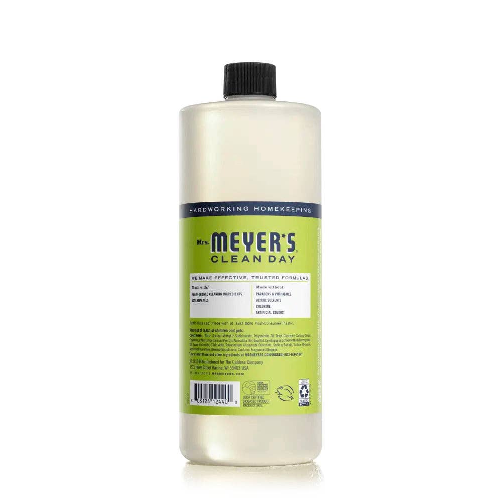 Mrs. Meyers Clean Day Multi-Surface Concentrate Cleaner, Lemon Verbena, 32 Fl Oz