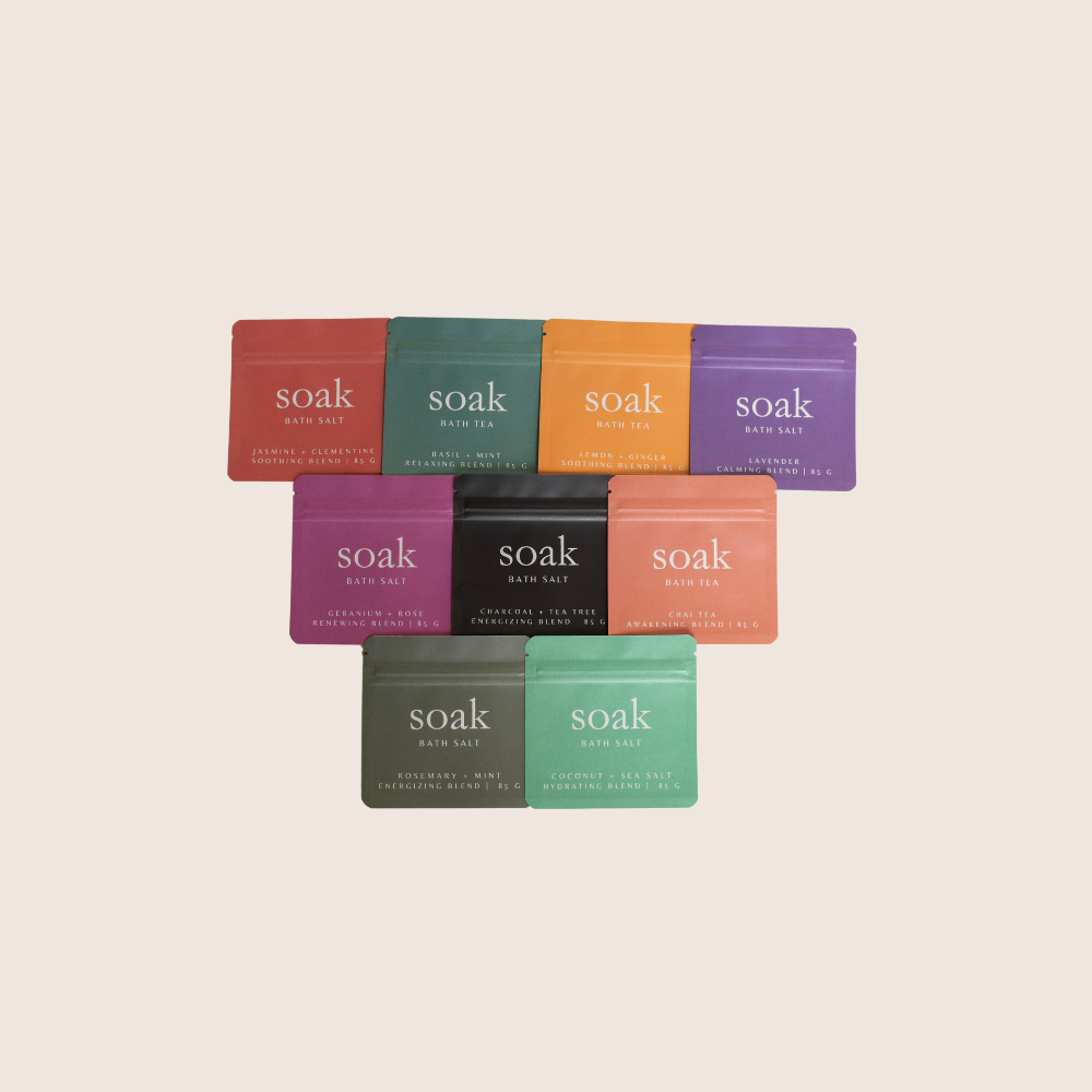 Bath Salt Sample Bags: Lavender