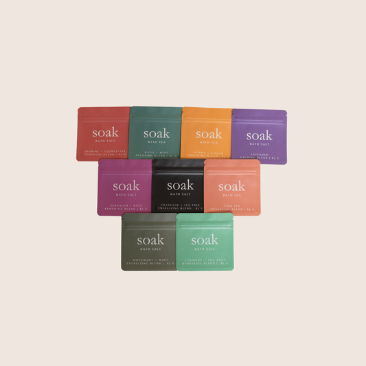 Bath Salt Sample Bags: Lavender