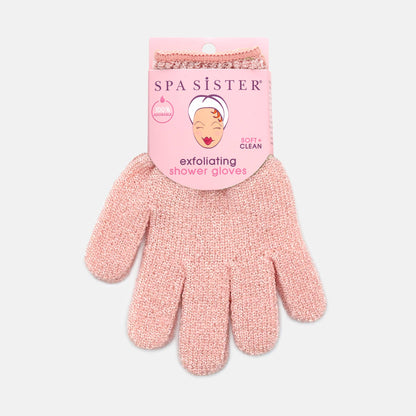 Exfoliating Shower Gloves 1pr.: BEIGE