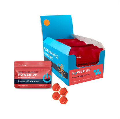 Pre Workout Gummies & Energy Supplements (12-Pack) Power Up