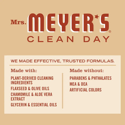 Mrs. Meyer's Clean Day Body Wash, Oat Blossom, 16 Oz