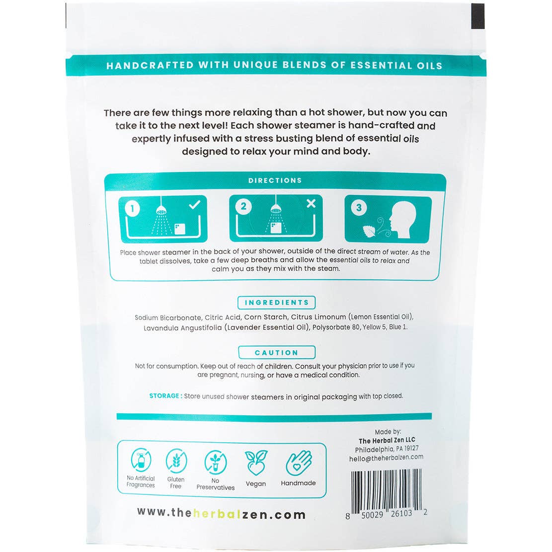 Stress Fighter Shower Steamers – Calming Self-Care Essential: Original