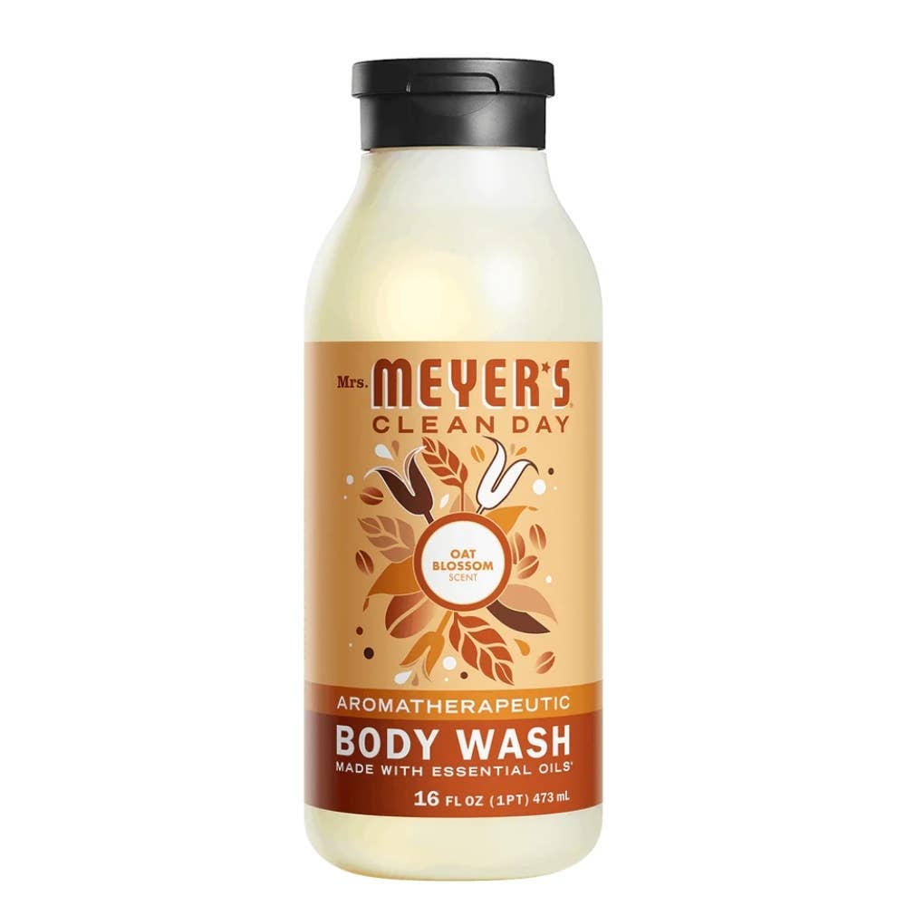 Mrs. Meyer's Clean Day Body Wash, Oat Blossom, 16 Oz