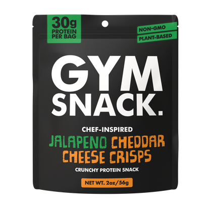 Jalepeño Cheddar Gym Snack - Plant-Based Protein Snack