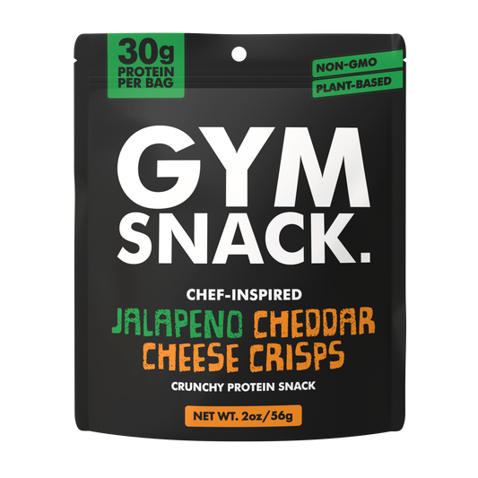 Jalepeño Cheddar Gym Snack - Plant-Based Protein Snack
