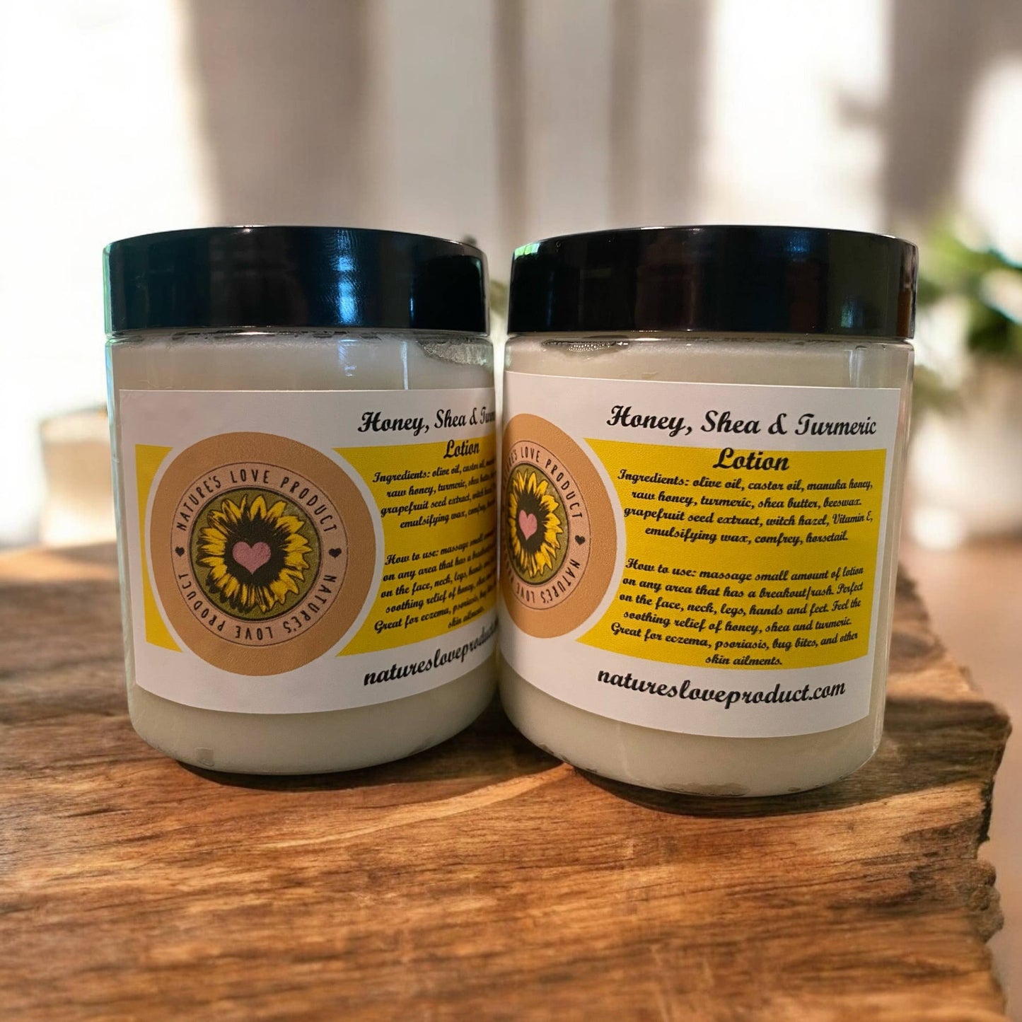 Honey, Shea and Turmeric Lotion 