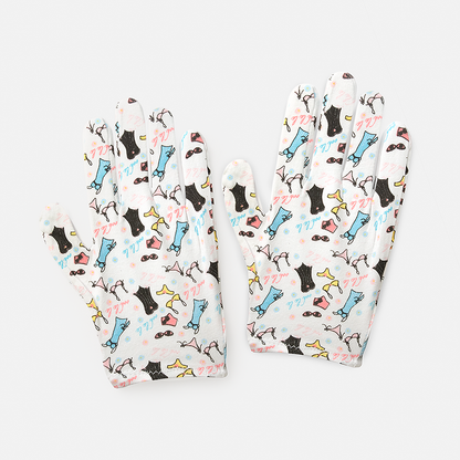 Moisture Enhancing Gloves: Blue
