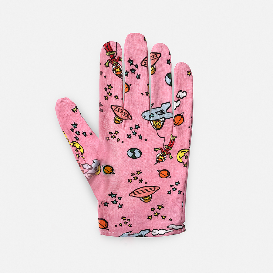 Moisture Enhancing Gloves: Blue