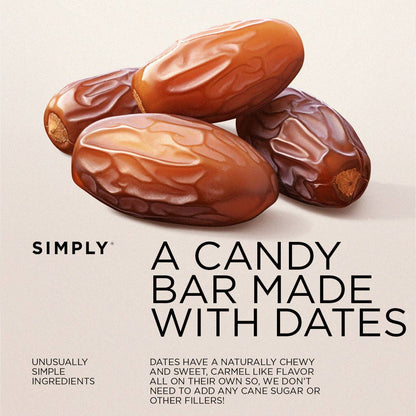 Chocolate Date Bars - Salted Peanut (4.5 oz Bags) | 6 Pack