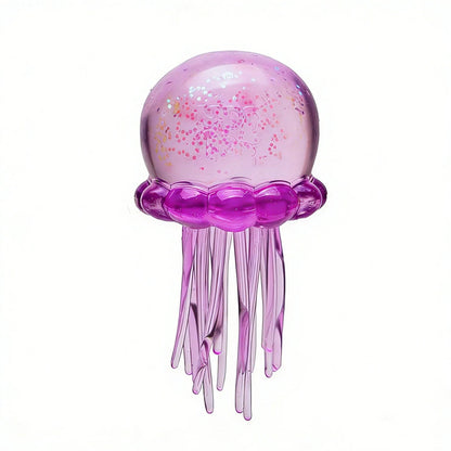 Nice Cube Jellyfish Squishy Sensory Stress Relief Toys in Box Squeeze Fidget Toy: Purple cube / 1 pc