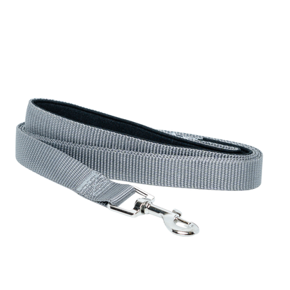 Padded Grip Dog Leash (5ft): Light Blue