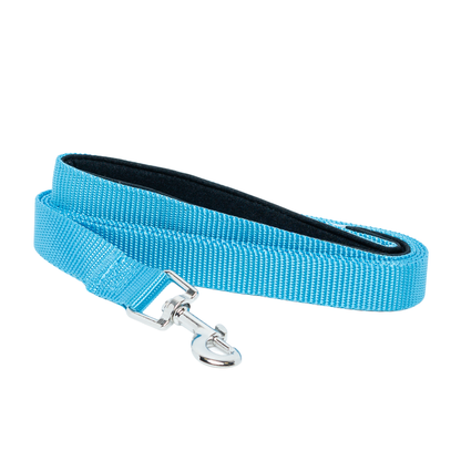 Padded Grip Dog Leash (5ft): Red