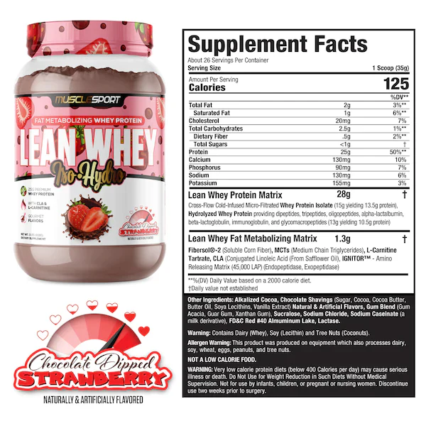 Lean Whey® Iso Hydro Gourmet Protein 2lb - Limited Edition: Crispy Cookie