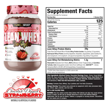 Lean Whey® Iso Hydro Gourmet Protein 2lb - Limited Edition: Crispy Cookie