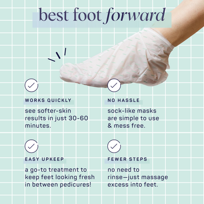 Comfort Zone Soothing Foot Mask with Shea Butter & Tea Tree