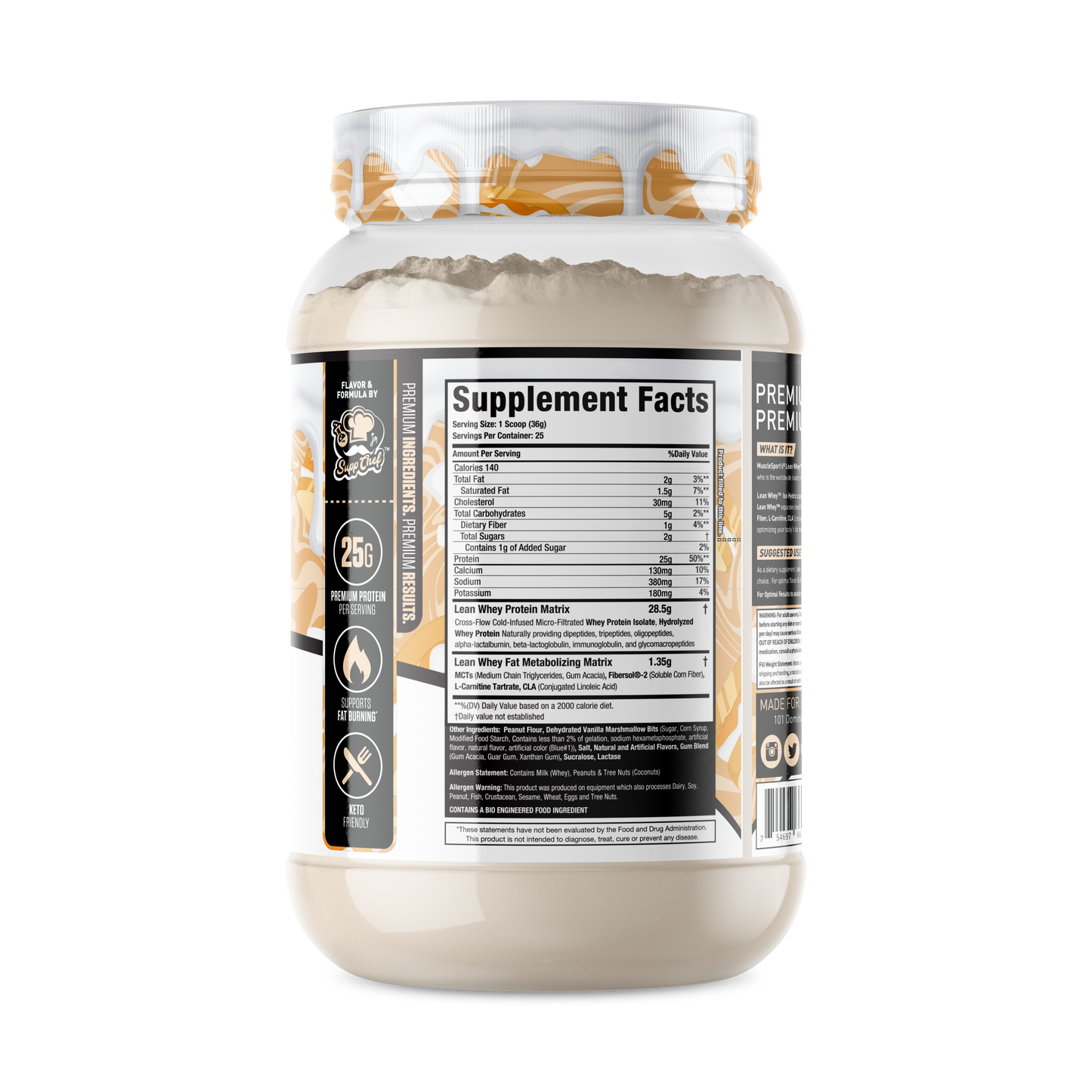 Lean Whey® Iso Hydro Gourmet Protein 2lb - Limited Edition: Crispy Cookie