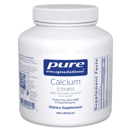 Pure Encapsulations Calcium Citrate
