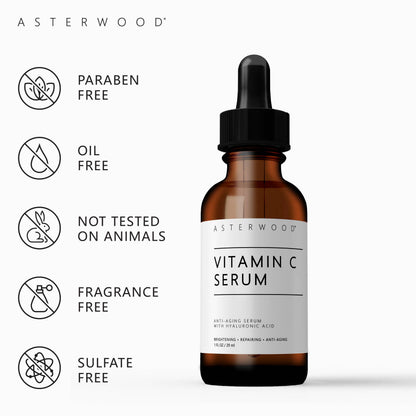 Vitamin C with Hylauronic Acid Serum: 1OZ